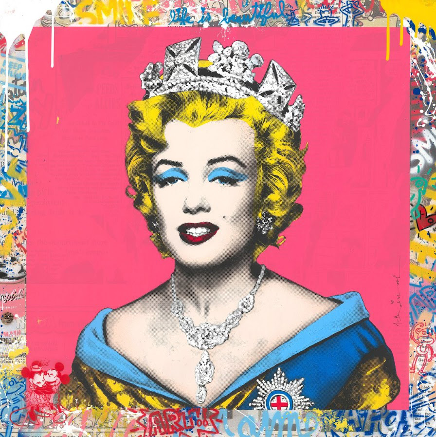 Queen Marilyn (Pink)』ミスター・ブレインウォッシュ／Mr.Brainwash