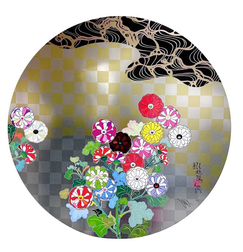 光琳のお花と水 Kōrin Flowers and Water 村上隆 Takashi Murakami