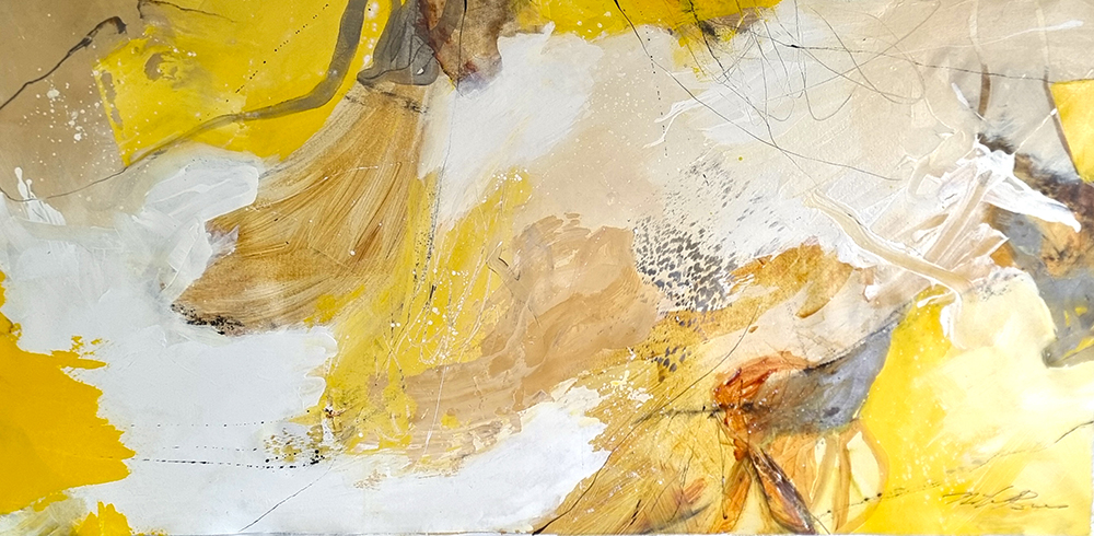 African Landscape Bathed in Gold ナターシャ・バーンズ Natasha Barnes